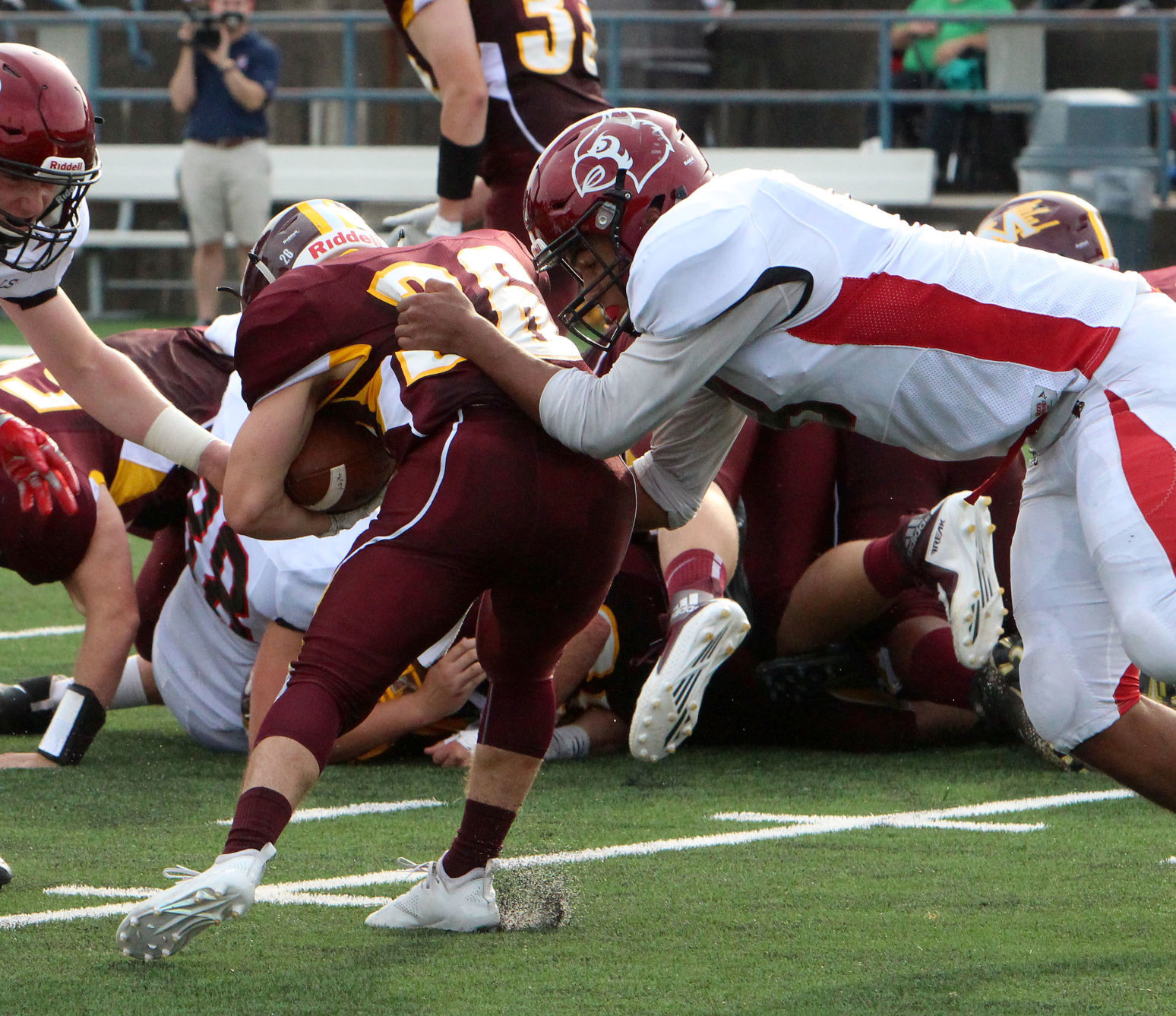 Chi-Hi football at Menomonie 8-31-18